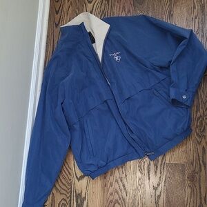 Men's Tehama blue windbreaker Size Large